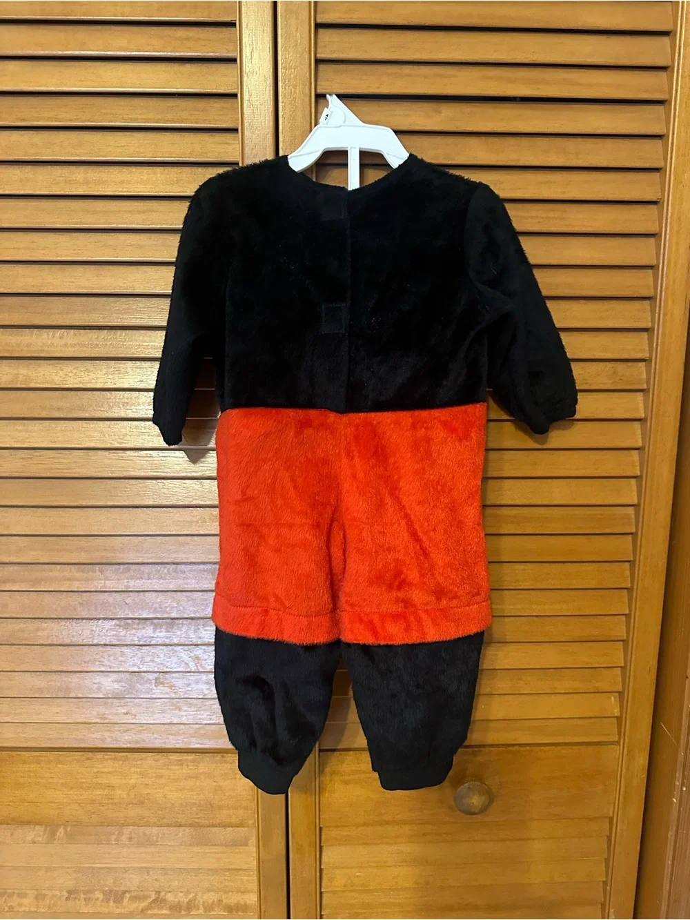 Disney Black and Red Mickey Mouse Costume with Ear Hat